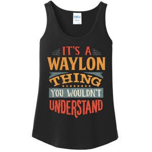 W.A.Y.L.O.N Name Ladies Essential Tank