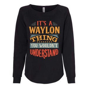 W.A.Y.L.O.N Name Womens California Wash Sweatshirt