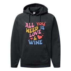 Wi NE Performance Fleece Hoodie