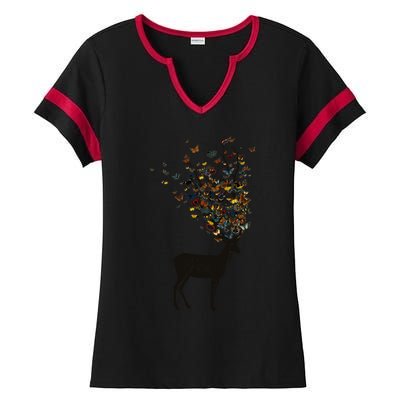 Wild Nature Ladies Halftime Notch Neck Tee