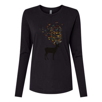 Wild Nature Womens Cotton Relaxed Long Sleeve T-Shirt