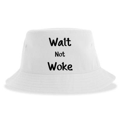 Walt Not Woke Sustainable Bucket Hat