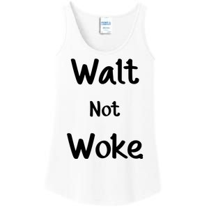 Walt Not Woke Ladies Essential Tank