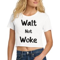 Walt Not Woke Crop Top