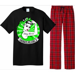 Wo Ney Warrior Gift Ney Unbreakable Awareness Gift Pajama Set