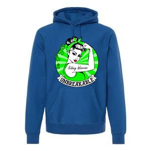 Wo Ney Warrior Gift Ney Unbreakable Awareness Gift Premium Hoodie