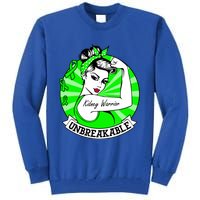 Wo Ney Warrior Gift Ney Unbreakable Awareness Gift Tall Sweatshirt