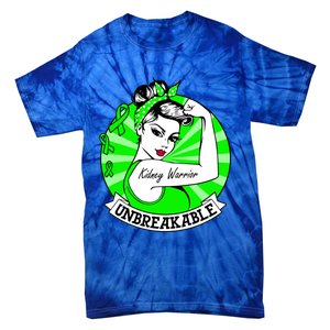 Wo Ney Warrior Gift Ney Unbreakable Awareness Gift Tie-Dye T-Shirt