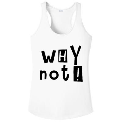 Why Not Ladies PosiCharge Competitor Racerback Tank