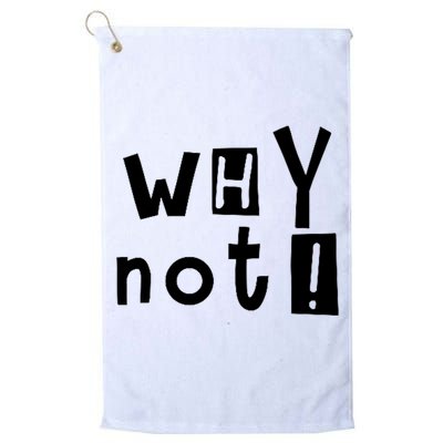 Why Not Golf Towel