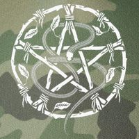 Wiccan Nature Witch Pentacle And Snake Legacy Tie Dye Trucker Hat