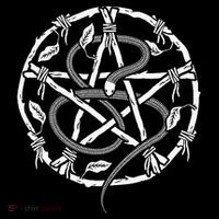 Wiccan Nature Witch Pentacle And Snake Toddler T-Shirt