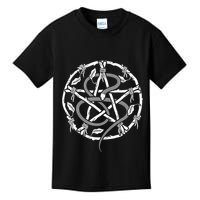 Wiccan Nature Witch Pentacle And Snake Kids T-Shirt
