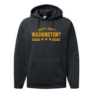 Why Not Washington Performance Fleece Hoodie