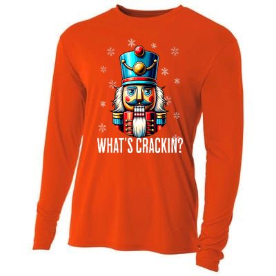 Women Nutcrackers Xmas Funny Christmas Nutcracker Gift Cooling Performance Long Sleeve Crew