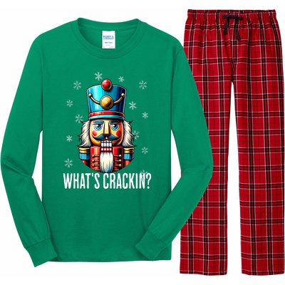 Women Nutcrackers Xmas Funny Christmas Nutcracker Gift Long Sleeve Pajama Set