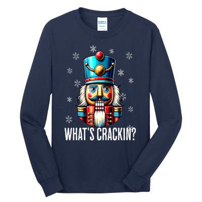 Women Nutcrackers Xmas Funny Christmas Nutcracker Gift Tall Long Sleeve T-Shirt