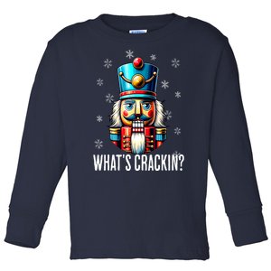 Women Nutcrackers Xmas Funny Christmas Nutcracker Gift Toddler Long Sleeve Shirt