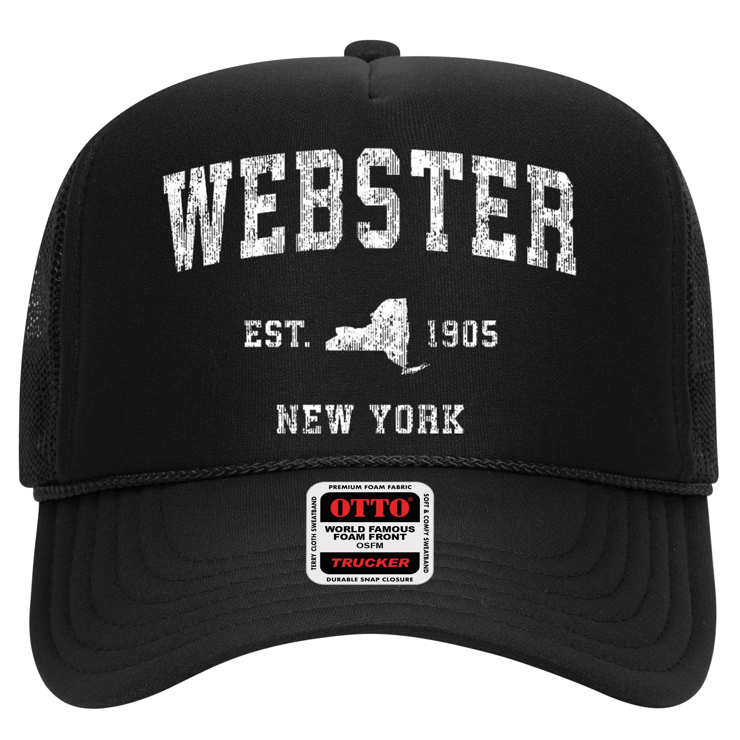 Webster New York Ny Vintage Athletic Sports Hat