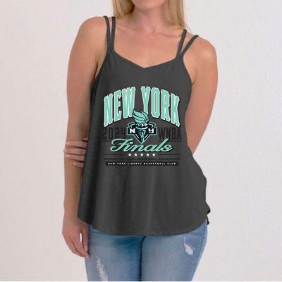 W.B.N.A New York Liberty Finals 24 In The Spotlight Women's Strappy Tank