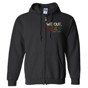 We Out 1849 Harr Iet Tub Man Black History Month Quote Full Zip Hoodie