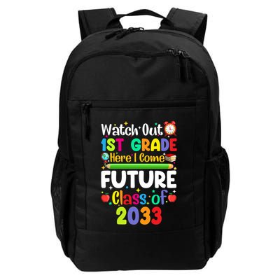Watch Out 1St Grade Here I Come Funny Back To School Gift Backpack
