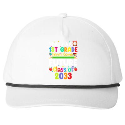 Watch Out 1St Grade Here I Come Funny Back To School Gift Snapback Five-Panel Rope Hat