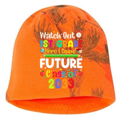 Watch Out 1St Grade Here I Come Funny Back To School Gift Kati - Camo Knit Beanie