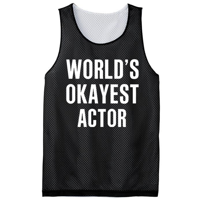 WorldS Okayest 911 Actor Mesh Reversible Basketball Jersey Tank