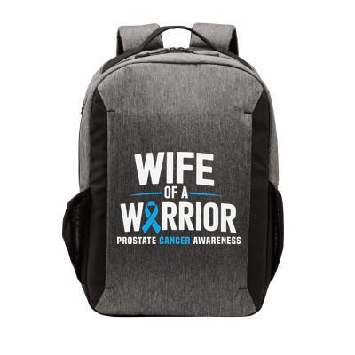 Wife Of A Warrior Blue Prostate Cancer Awareness Gift Vector Backpack