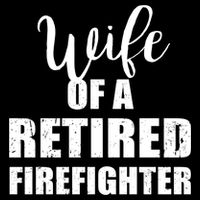 Wife Of A Retired Firefighter Gift Doggie Tank
