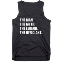 Wedding Officiant Art Ordained Minister Tank Top