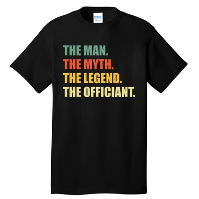 Wedding Officiant Art Ordained Minister Tall T-Shirt