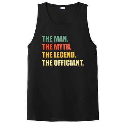 Wedding Officiant Art Ordained Minister PosiCharge Competitor Tank