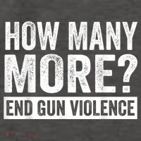 Wear Orange Anti Gun How Many More? End Gun Violence Vector Backpack