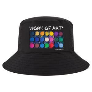 Work Of Art In Progress Perfect Artist Gift Cool Comfort Performance Bucket Hat