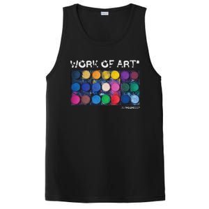 Work Of Art In Progress Perfect Artist Gift PosiCharge Competitor Tank