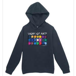 Work Of Art In Progress Perfect Artist Gift Urban Pullover Hoodie