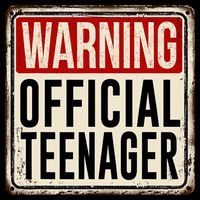 Warning Officially A Teenager Impact Tech Backpack