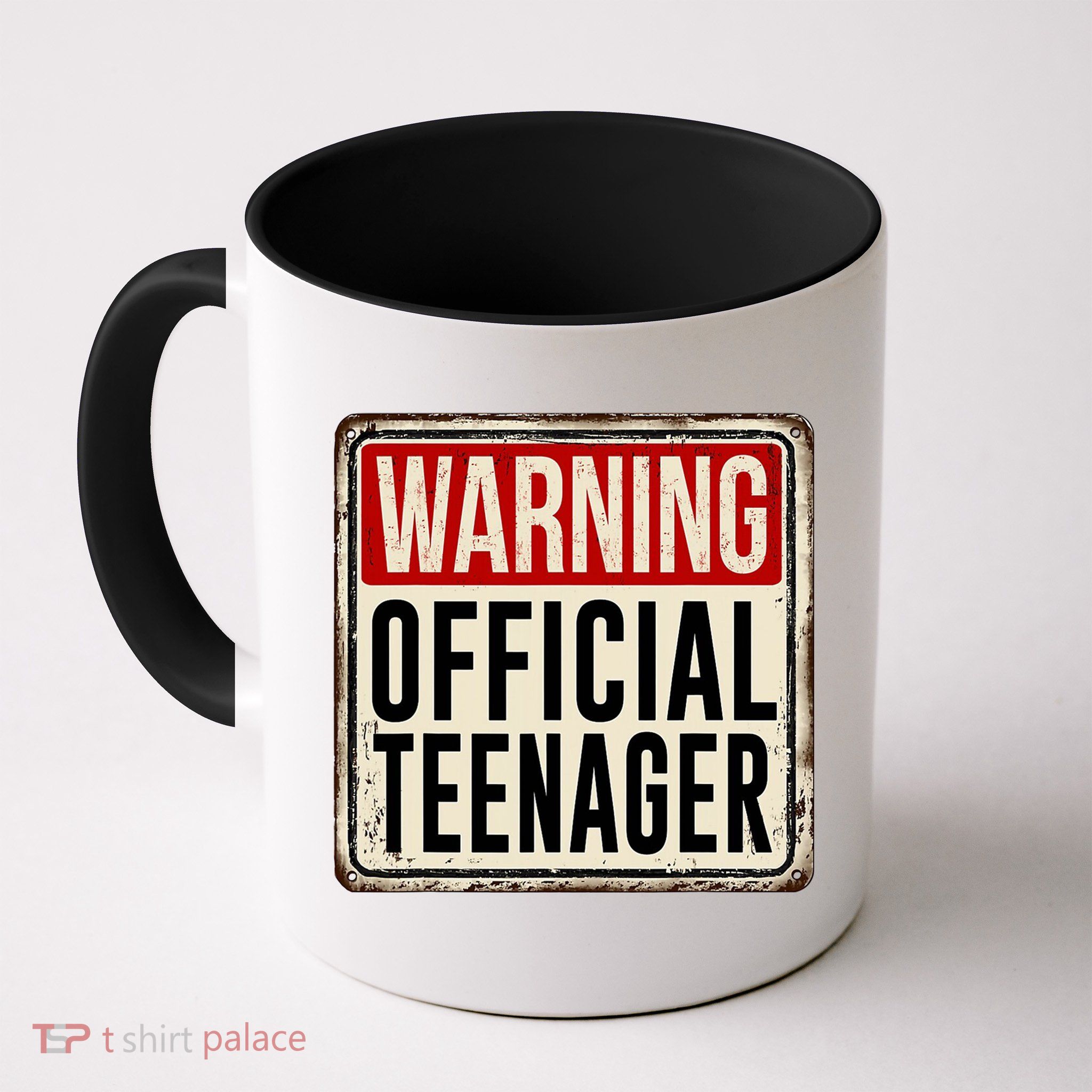 Warning Officially A Teenager Mug
