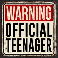 Warning Officially A Teenager Trucker Hat