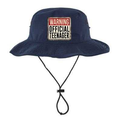 Warning Officially A Teenager Bucket Hat