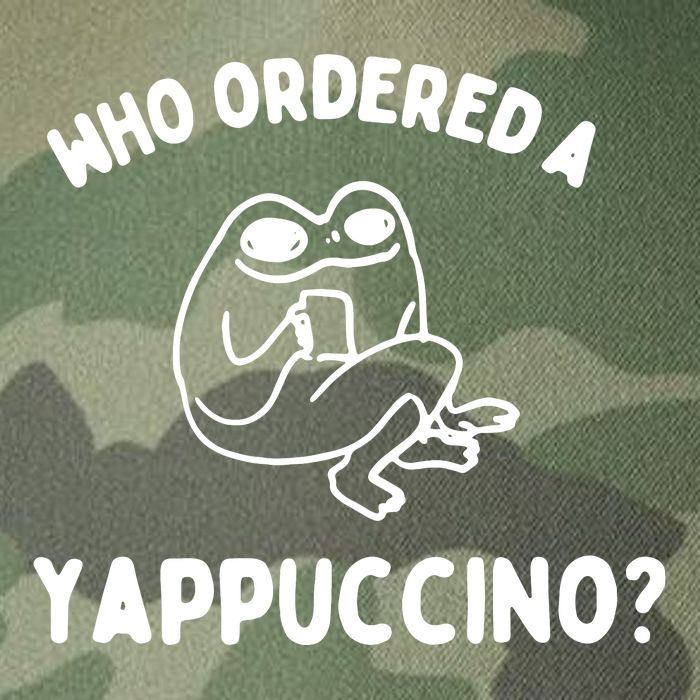 Who Ordered A Yappacino Legacy Tie Dye Trucker Hat