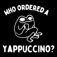 Who Ordered A Yappacino Drawstring Bag