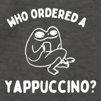 Who Ordered A Yappacino Vector Backpack
