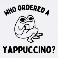 Who Ordered A Yappacino Garment-Dyed Sweatshirt