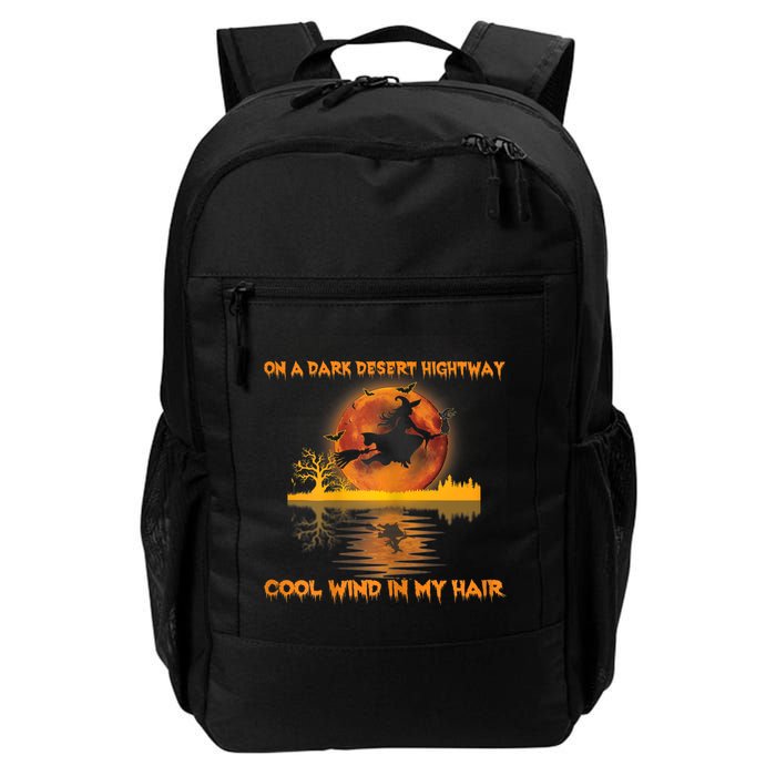 Witch On A Dark Desert Highway Tshirt Womens In Witch Tshirt Backpack