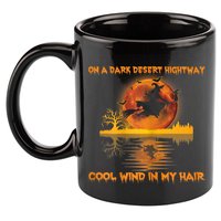 Witch On A Dark Desert Highway Tshirt Womens In Witch Tshirt 11oz C Handle Ceramic Mug