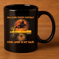 Witch On A Dark Desert Highway Tshirt Womens In Witch Tshirt 11oz C Handle Ceramic Mug