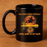 Witch On A Dark Desert Highway Tshirt Womens In Witch Tshirt 11oz C Handle Ceramic Mug